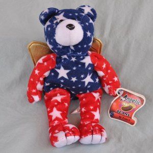 plush Protech DUNAMIS bear 14741 NWT stuffed animal numbered (w629)